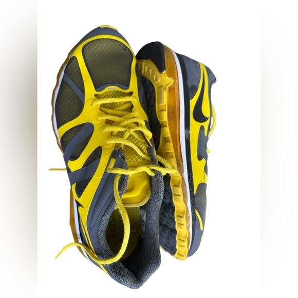 Nike Air Max 2012 Vibrant Yellow and Gray main image 13